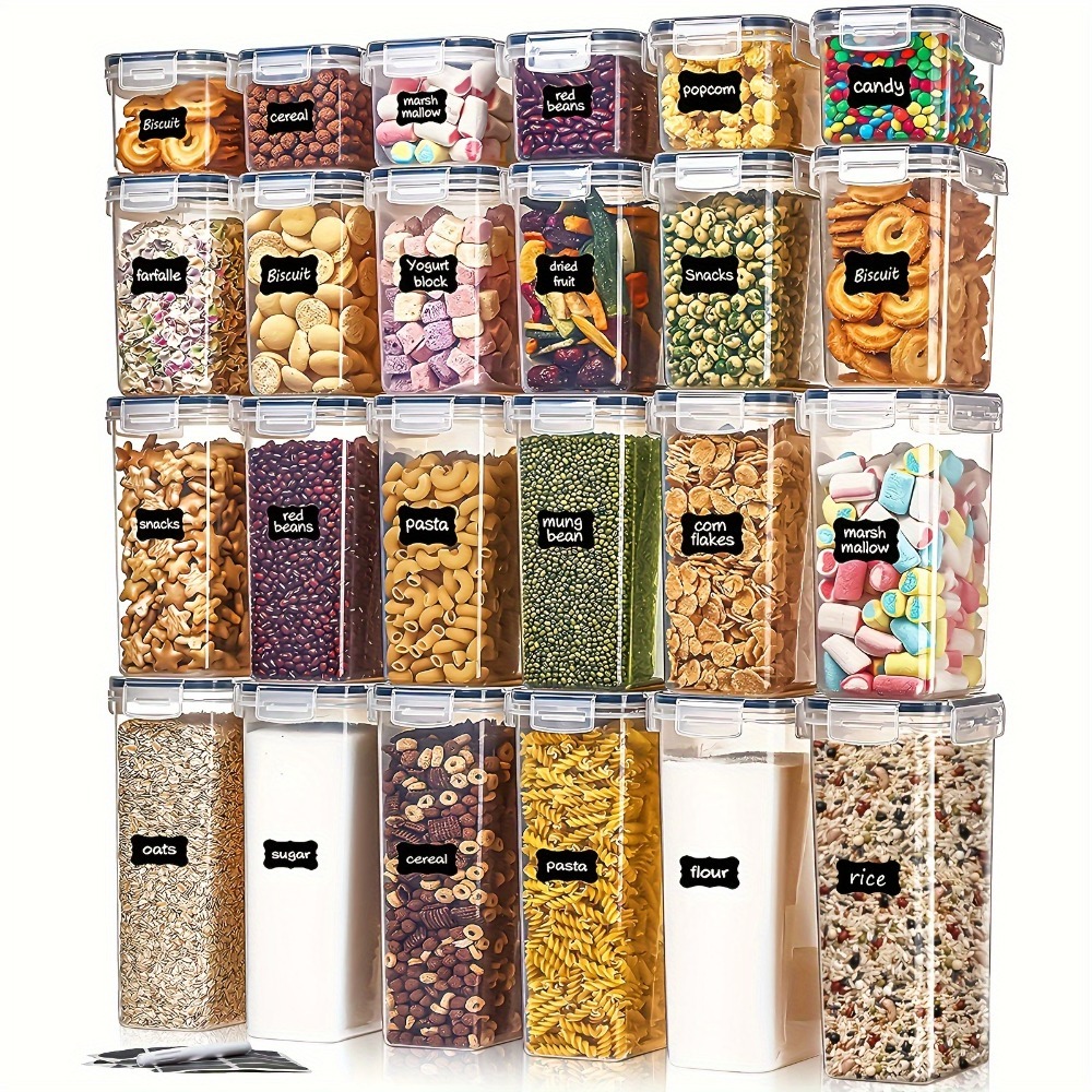 Food Storage Method - Set di 24 Contenitori per Alimenti: