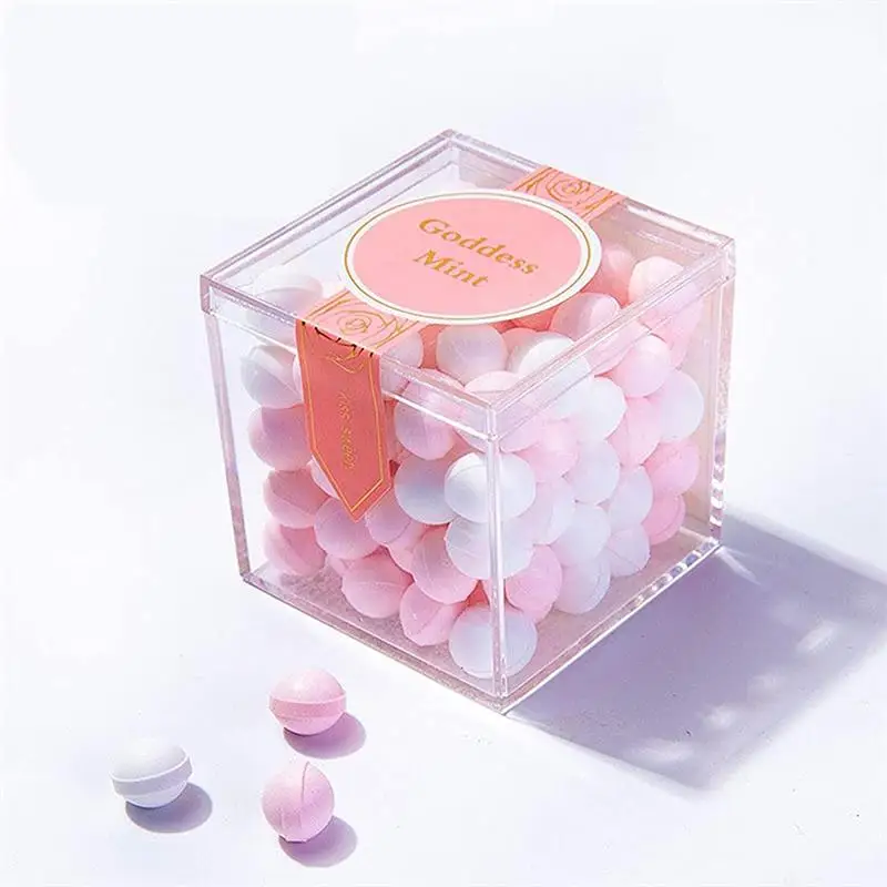 Food Storage With Dividers - Scatole acriliche trasparenti da 12 pezzi