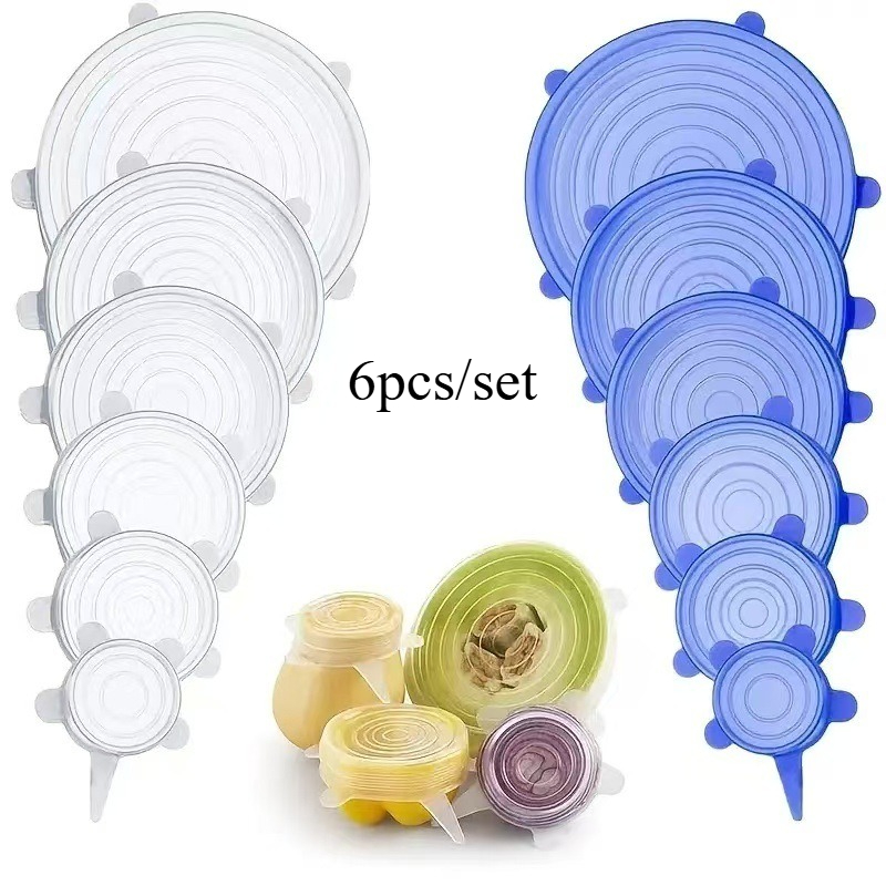 6 pezzi riutilizzabili in sili - Silicone Stretch Lid recensione e prezzo