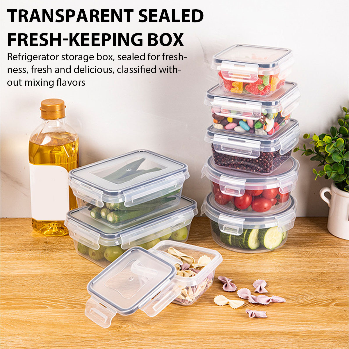 24 Pz/set Scatola di Conservaz - Food Storage Containers Set recensione e prezzo