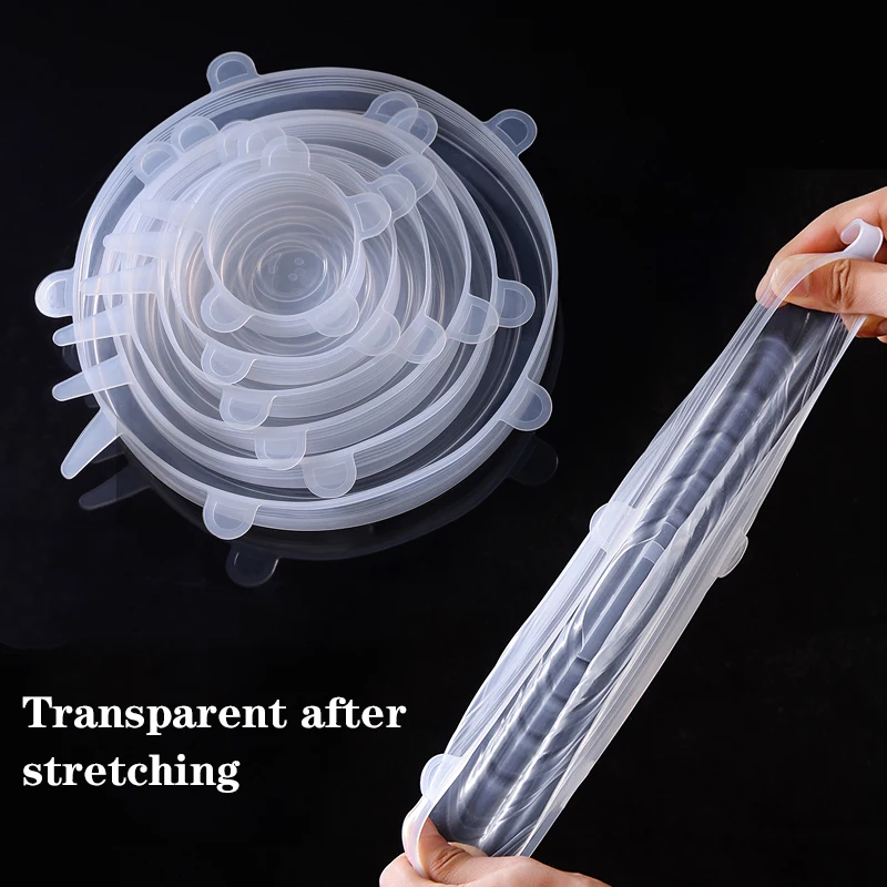 6PCS Coperchio adattabile Cope - Silicone Stretch Lid recensione e prezzo
