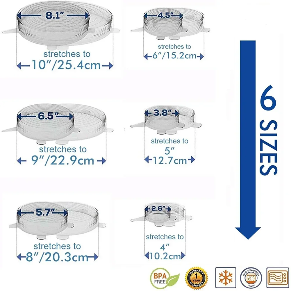 Universale per utensili da cuc - Silicone Stretch Lid recensione e prezzo