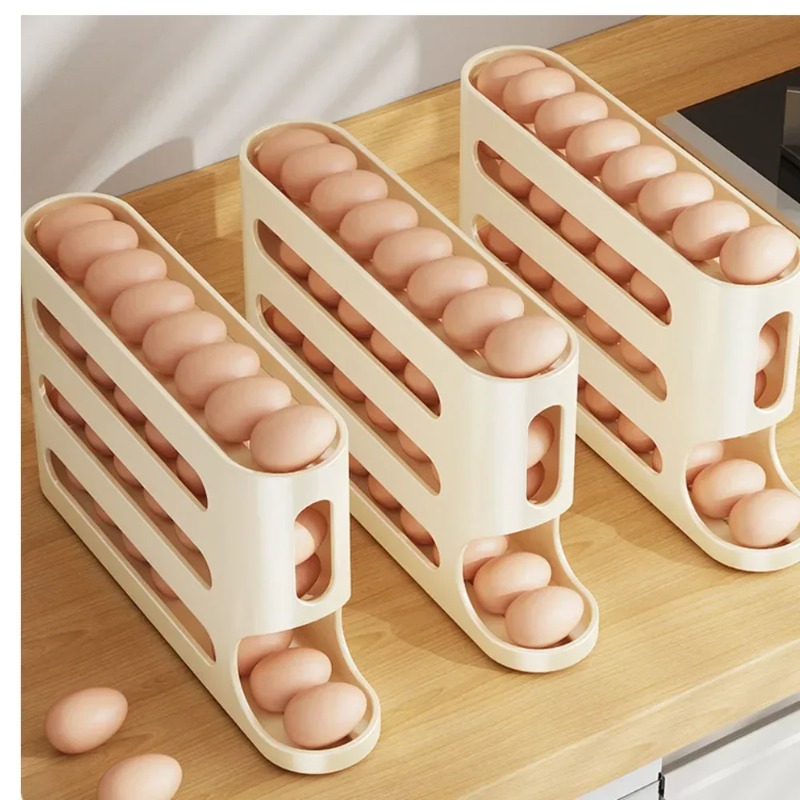 Portauova Automatico a 4 Livel - Egg Storage Holder recensione e prezzo