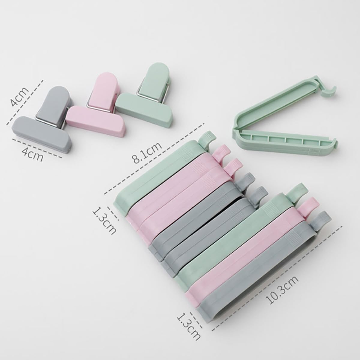 12 Pezzi Clip Sigillanti in Pl - Food Storage Zip Lock Bags recensione e prezzo