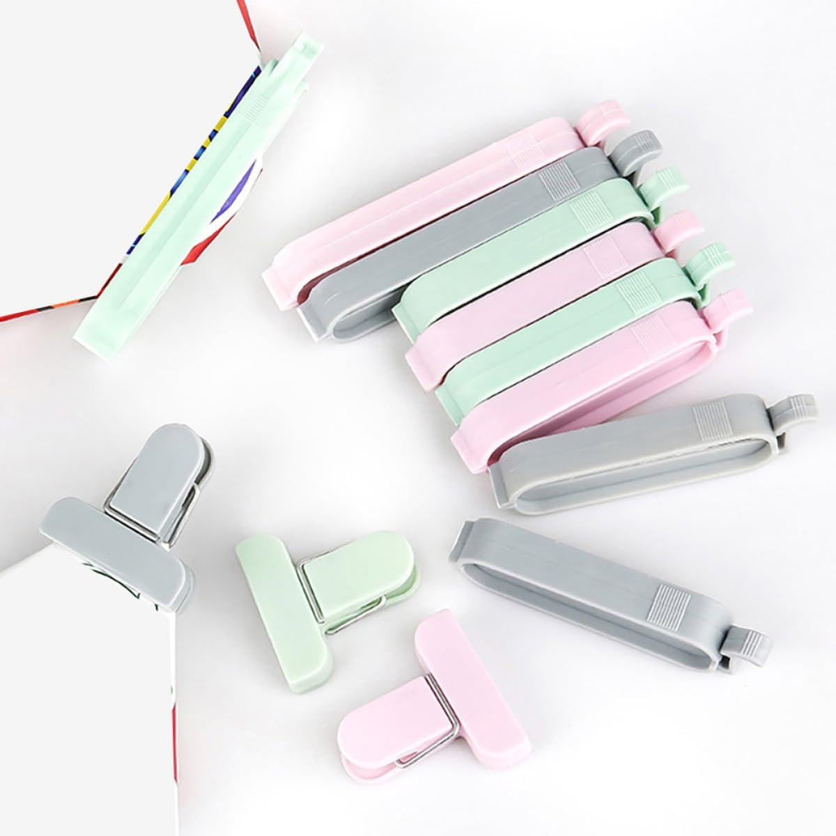 12 Pezzi Clip Sigillanti in Pl - Food Storage Zip Lock Bags recensione e prezzo