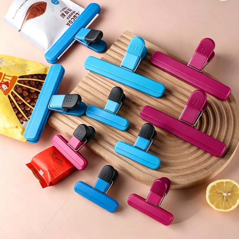 4 Pezzi Clip Portatili in Plas - Food Storage Zip Lock Bags recensione e prezzo