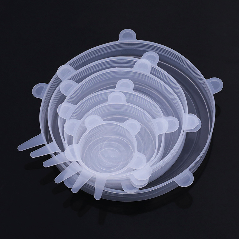 6 coperchi in silicone riutili - Silicone Stretch Lid recensione e prezzo